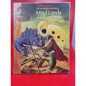 D&D Dark Sun The Wanderers Chronicle Mind Lords of the Last Sea #2444 No Map